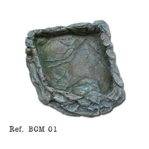 Boulder Corner Water Dish XL Répteis | Iguana