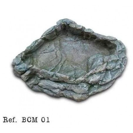 Boulder Corner Water Dish XL Répteis | Iguana